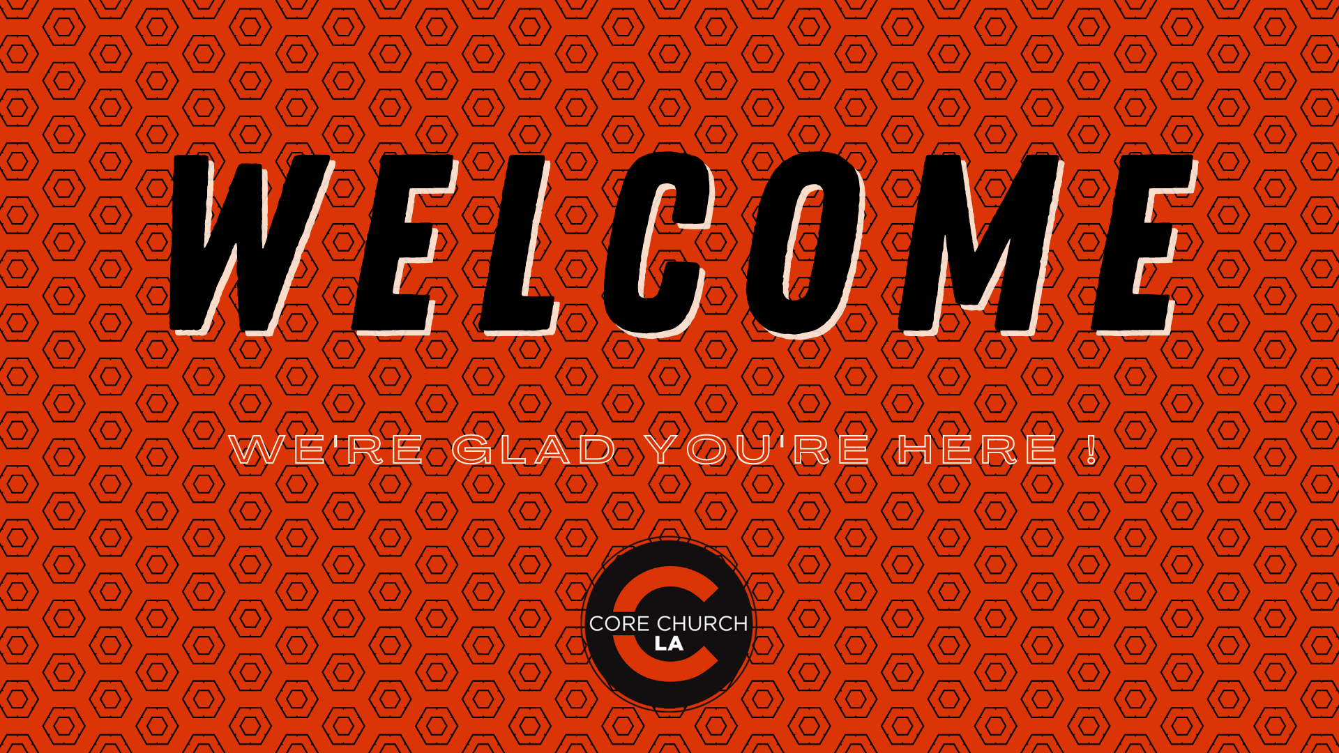 Welcome Card 