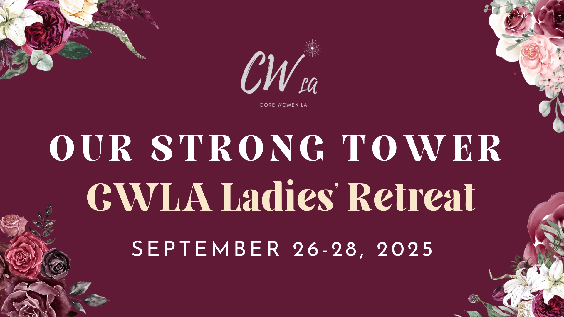 Core Women's 2025 Retreat - Day One